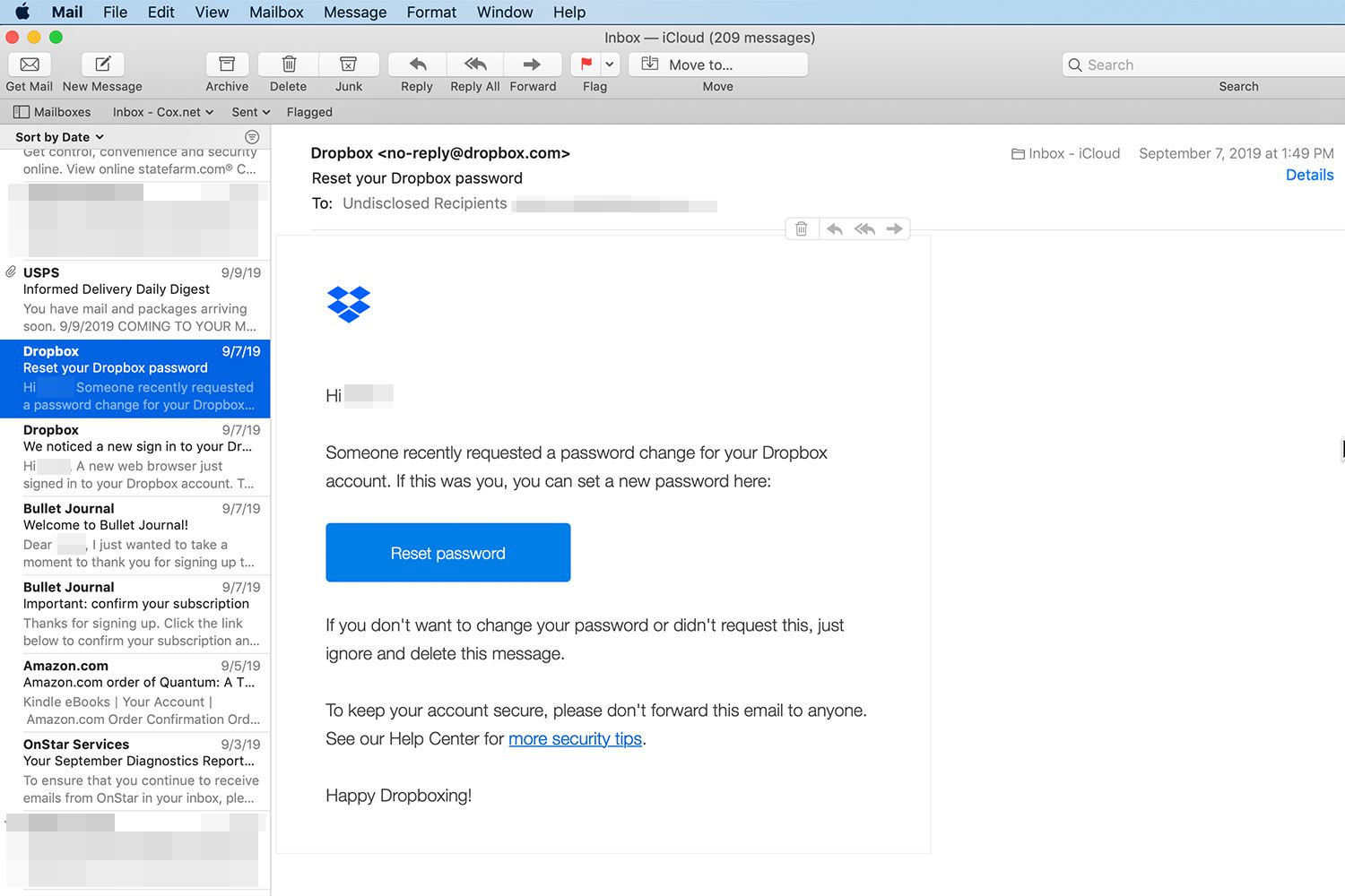 mac photos make picture smaller for email